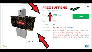 Free Supreme Roblox Videos Free Supreme Roblox Clips Clipfail Com - tener un polo supreme gratis roblox