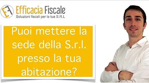Dove si può fare la sede legale?