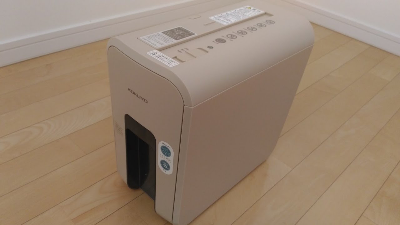 新品 コクヨ 超静音電動シュレッダー AM KPS-X80W RELISH スノー