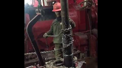 Making connection using a spinning chain