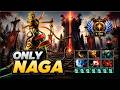 ONLY Naga Siren | High Rank PRO Gameplay Guide - Farming, Teamfights &amp; Macro | Dota 2