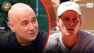 Andre Agassi Calls Out Sinner for Early Loss, Talks Men's Semifinals | Roland-Garros 2026 screenshot 4