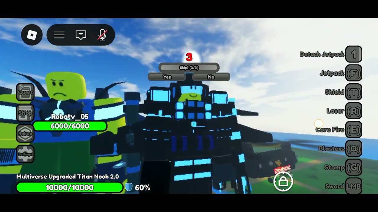 My first video in Roblox The Noob Experiences 