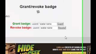 IMVU Badges & Pre-Sales