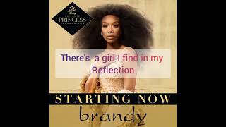 brandy - starting now ( lyrics video) ........ 😈