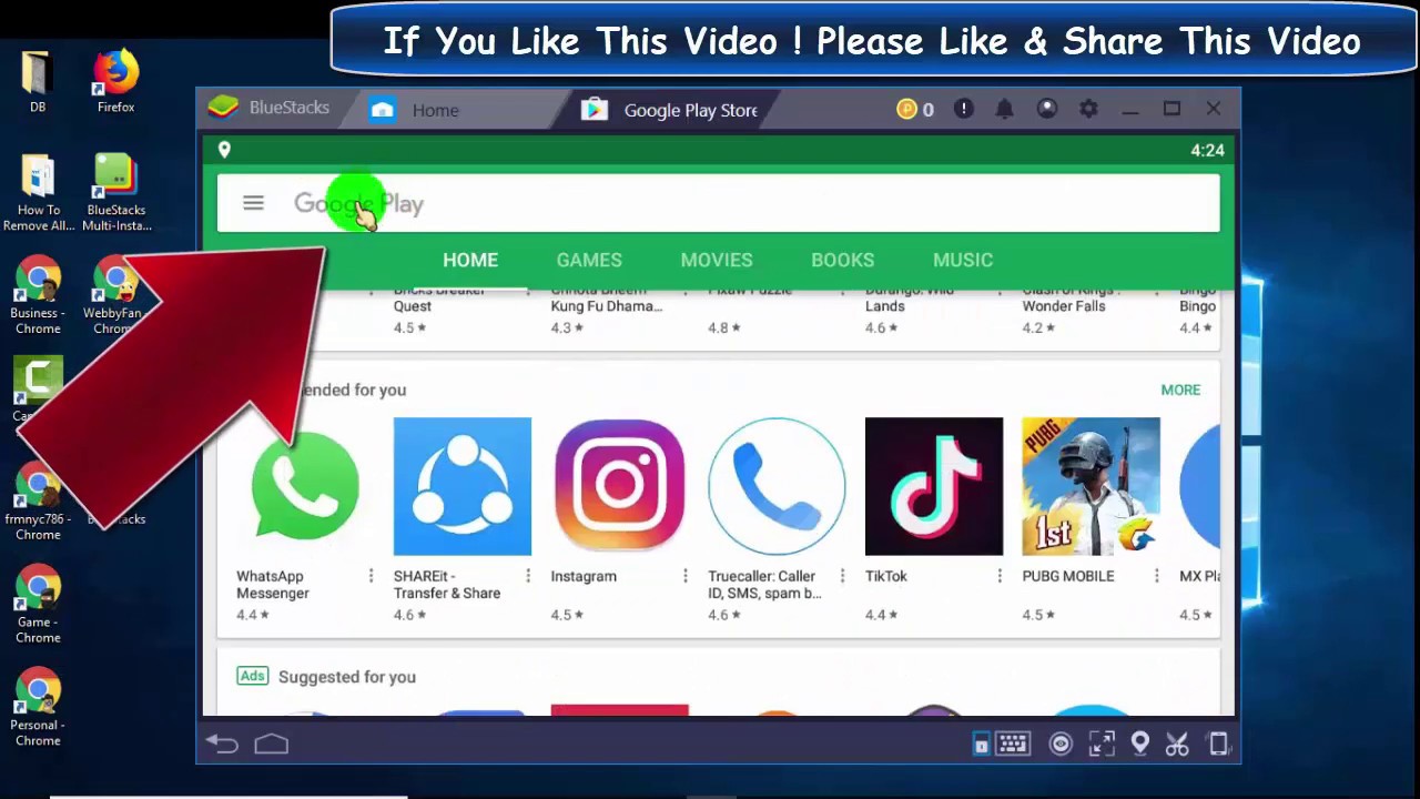 How To Install Google Play Store App On Pc Laptop Youtube