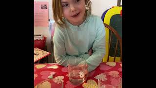 Pop in with P- candy heart experiment