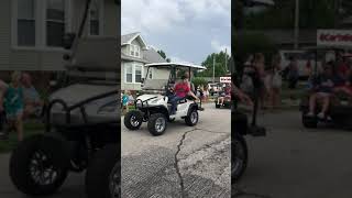 2019 Haubstadt Sommerfest Parade  Carts Gone Wild with Wild Thang
