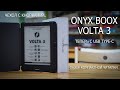 Обзор ONYX BOOX Volta 3 (2022). Недорогой ридер с умным чехлом и Type-C. Удачное обновление?