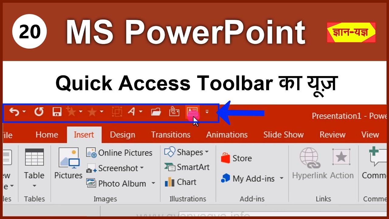 Use Commands Quickly In PowerPoint Use Quick Access Toolbar In MS use-commands-quickly-in-powerpoint-use-quick-access-toolbar-in-ms