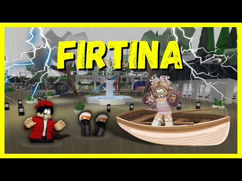 😱İNANILMAZ FIRTINA⛈️ROBLOX Brookhaven🏡RP