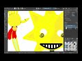 drawing sundrop time lapse (part 1)
