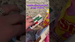 ASMR Valentine’s Day candy crinkles.