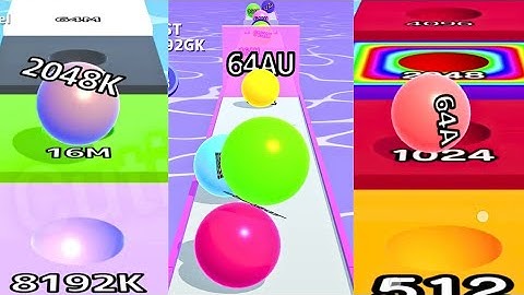 Ball Run 2048 vs Infinity Mode vs Ball Run Infinity | MAX LEVEL⚡High Score Gameplay 2025-2026