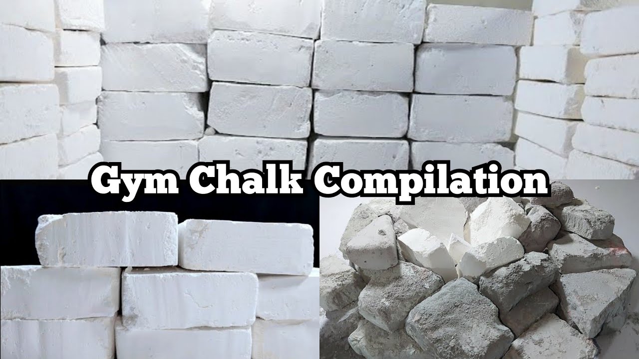 Crunchy asmr Gym Chalk Compilation | Plain jane & Reformed September # ...