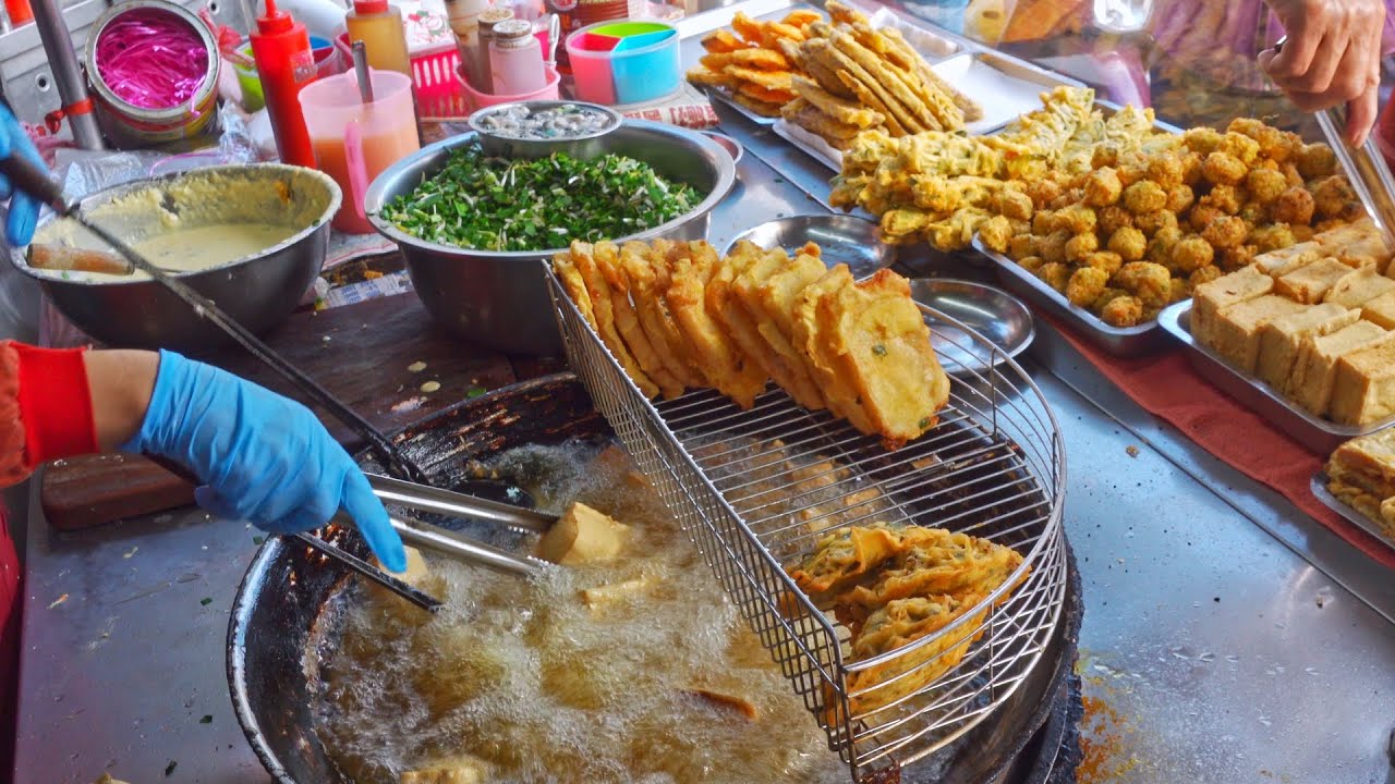 Популярно! Хрустящие жареные устрицы, жареные овощи