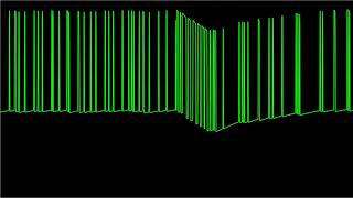 Mister Beep - "A Thousand Furious Bees" [Atari 8-bit] (Oscilloscope View)
