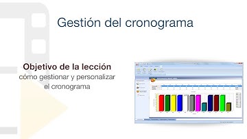 Tutorial de PriMus KRONO - Gestión del cronograma - ACCA software