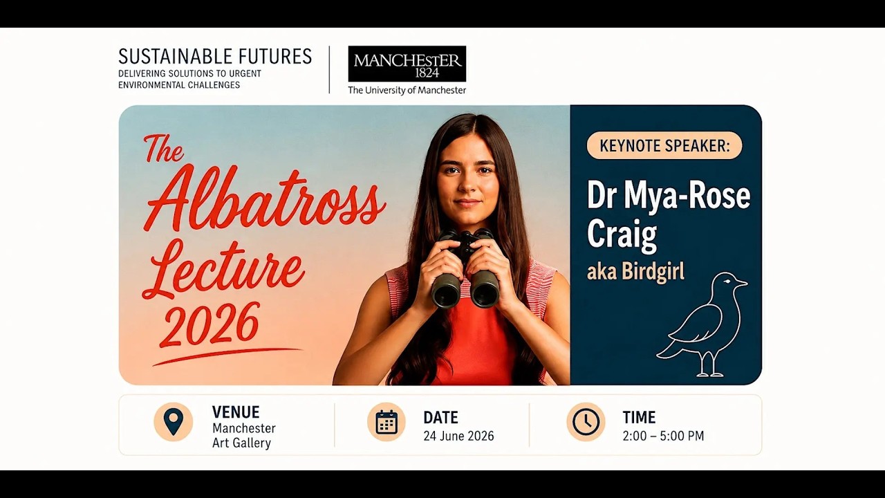 Albatross Lecture 2026: Dr. Mya-Rose Craig