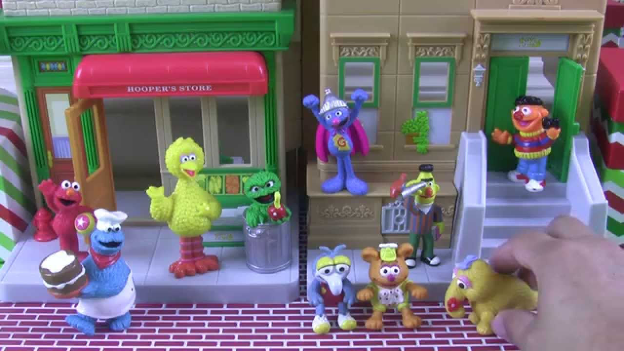 Big Bird Doing a Grocery at Hooper's Store along Sesame Street YouTube
