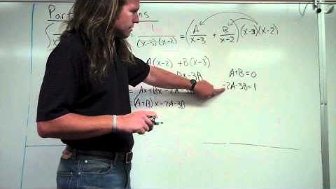 Integration by partial fractions (part 1)