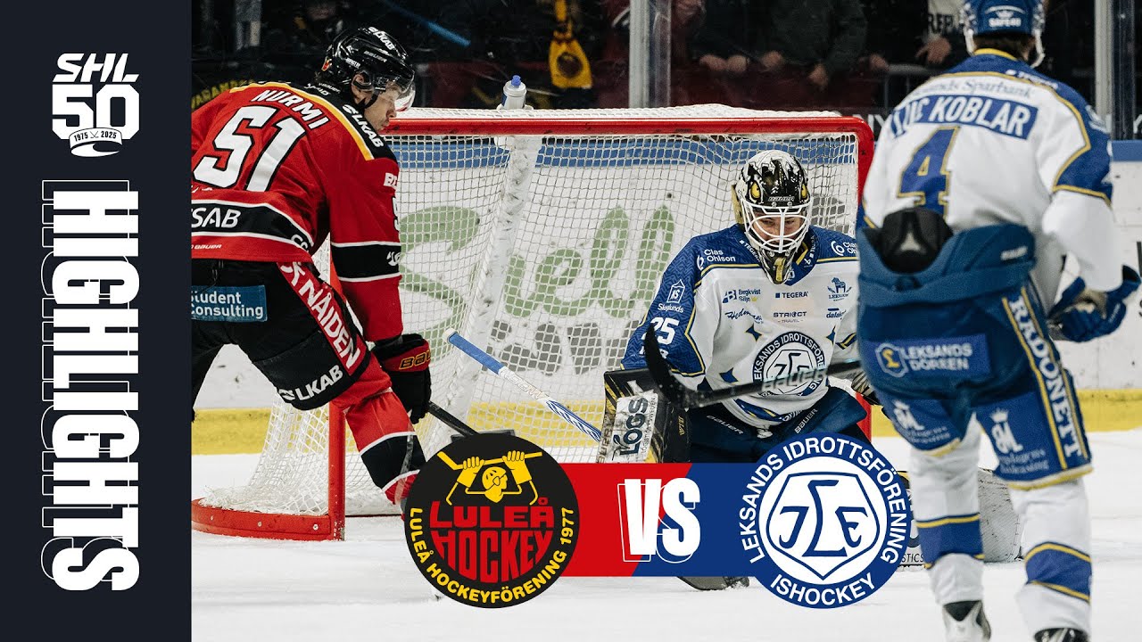 Luleå vs Leksand | 27 nov 2025 | Highlights