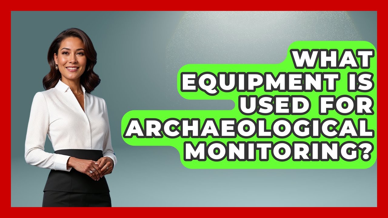What Equipment Is Used For Archaeological Monitoring? - Archaeology Quest