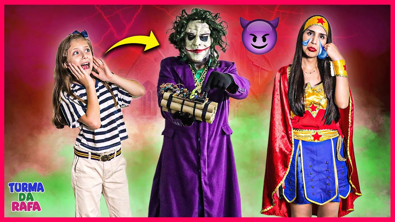 O CORINGA FICOU MALVADO E TODOS ESTÃO COM MEDO DELE!