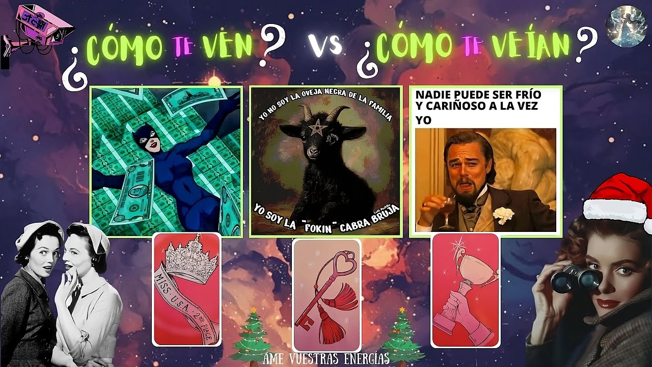 ¿CÓMO Te VEN VS CÓMO Te VEÍAN?🔮Tarot Interactivo🔮