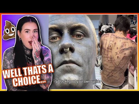 Tattoo Enthusiast Reacts To: Worst Tattoos Ever Created 8