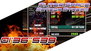 F-Zero GX - Outer Space - Meteor Stream - Time Attack - AX Cup Tutorial