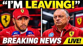 BRAKING NEWS: Hamilton’s UNEXPECTED STATEMENT Sends Ferrari Into FULL Panic Mode! 😱