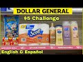 Dollar General $5 Challenge 🎉 English & Español ❣️