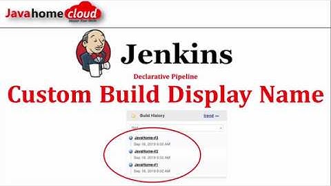 05 - Jenkins Build Custom Display Name | Jenkins Declarative Pipeline Tutorial