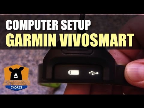 Garmin Vivosmart - How to Setup to a Computer