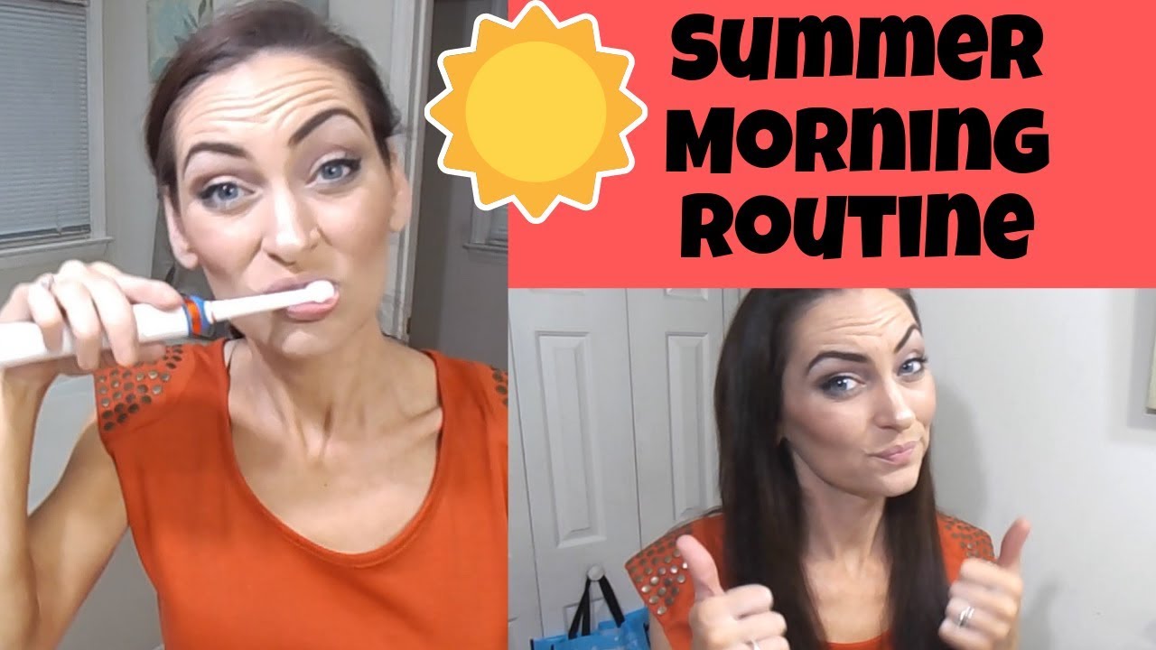 My Summer Morning Routine 2019 / Get Ready With Me / Life With Kristy