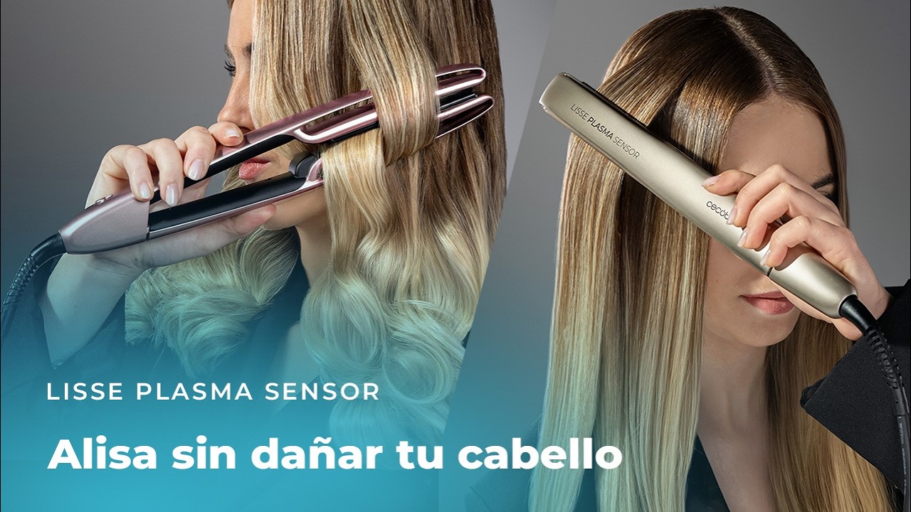 Prancha de Cabelo Lisse Plasma Sensor com Tecnologia Sensor e Plasma Revestimento NanoSilk 160&ordm;-220&ordm;C