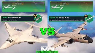 H-6N vs Tu-160M | Bombers Comparison | Modern Warships