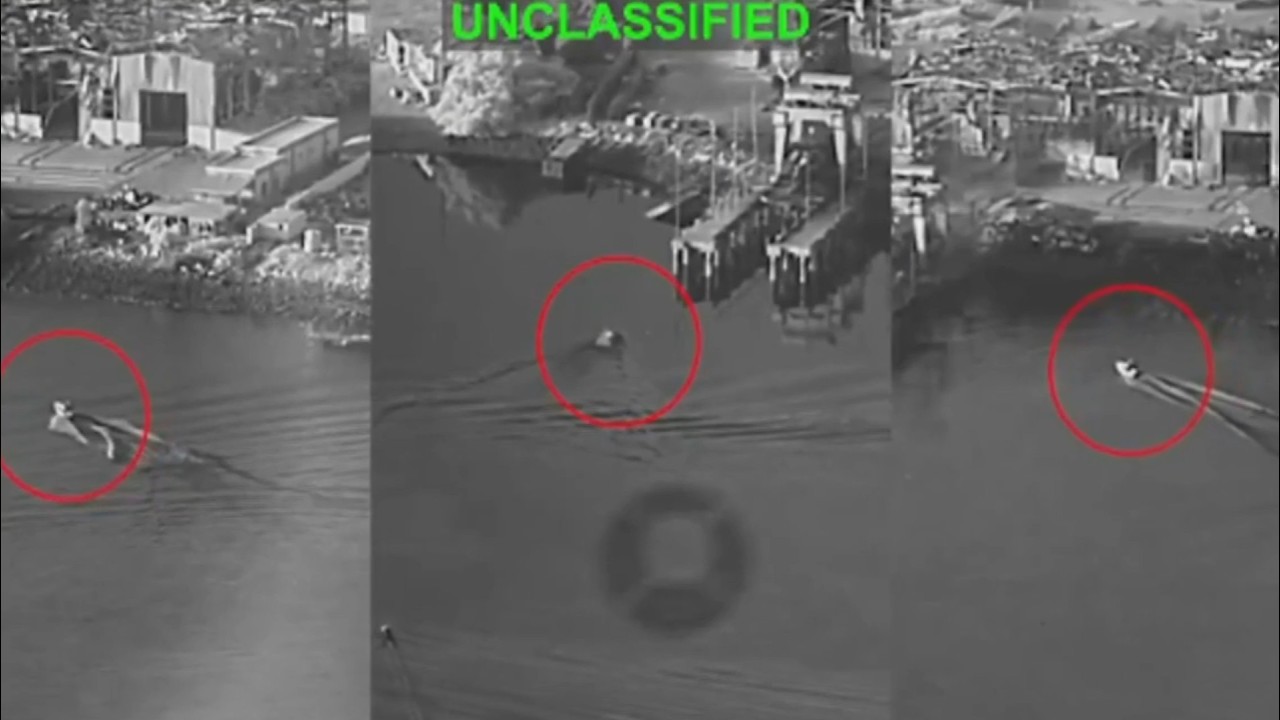 US unveils footage of landmark sea drone attack on Iran