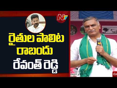 రైతుల పాలిట రాబందు రేవంత్ రెడ్డి | Harish Rao Fires On CM Revanth | NTV Telugu - NTVTELUGU