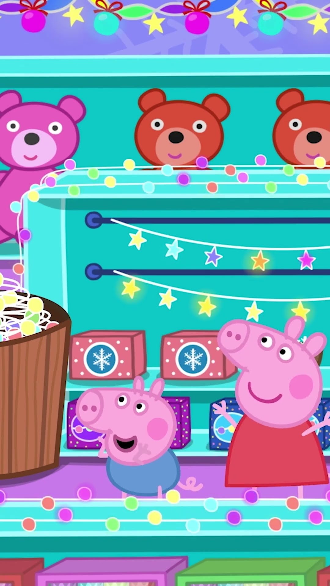 Compras de Natal #ContosdaPeppaPig #PeppaPig #Shorts
