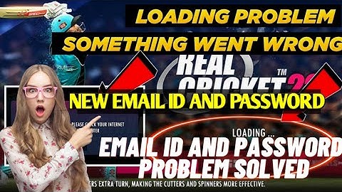 🔥 Real cricket 22 loading 😲problem ।। rc 22 💥Login problem video ।। how to fix login problem rc22
