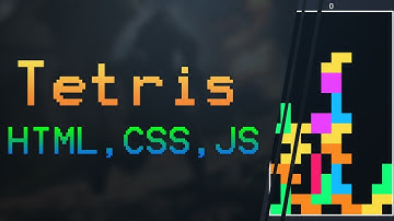 Tetris Game with HTML, CSS, and JavaScript