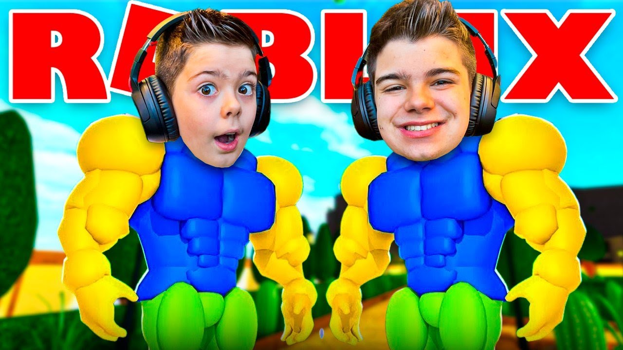 SOMOS LOS NOOBS MÁS MUSCULOSOS!!!  | ROBLOX