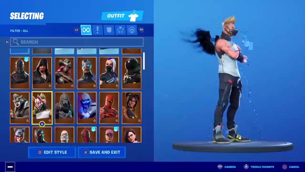 So many skins with shadow wings back bling