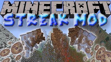 Minecraft Mods: STREAK MOD! AMAZING SPRINT TRAILS!