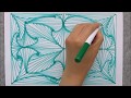 Drawing green line illusion