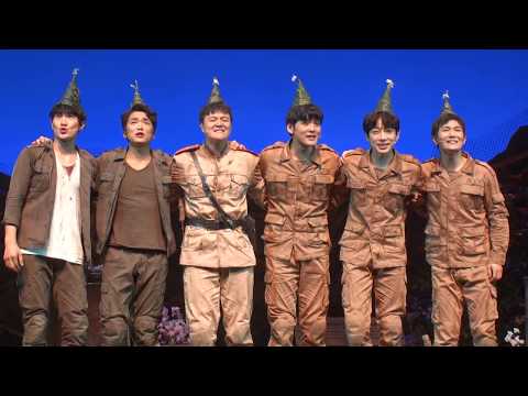 2017.10.15 뮤지컬 여신님이 보고계셔 낮공 커튼콜 - 임진섭 김신의 김대현 윤석원 강성욱 호효훈 유리아