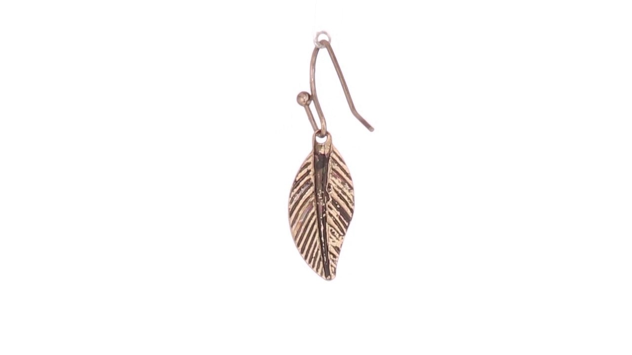 M&F Western 2 Layer Dangle Feather Choker/Earrings Set  SKU:8953077