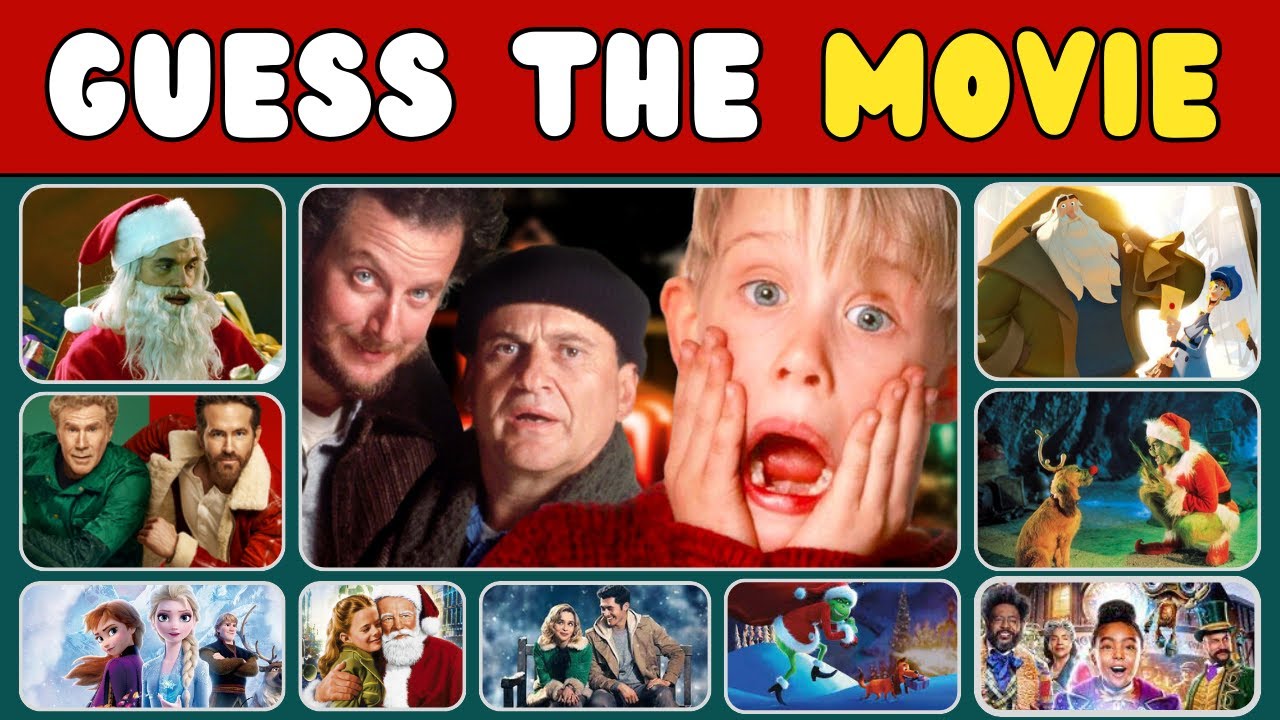 Can You Name These 28 Christmas Movies From A Photo? - YouTube